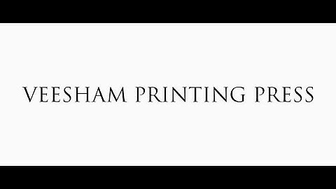 Veesham Printing Press Corporate Video