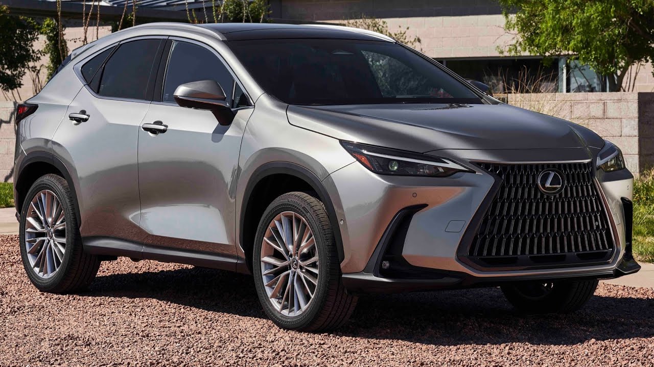 All New 2022 NX Lexus Driving.