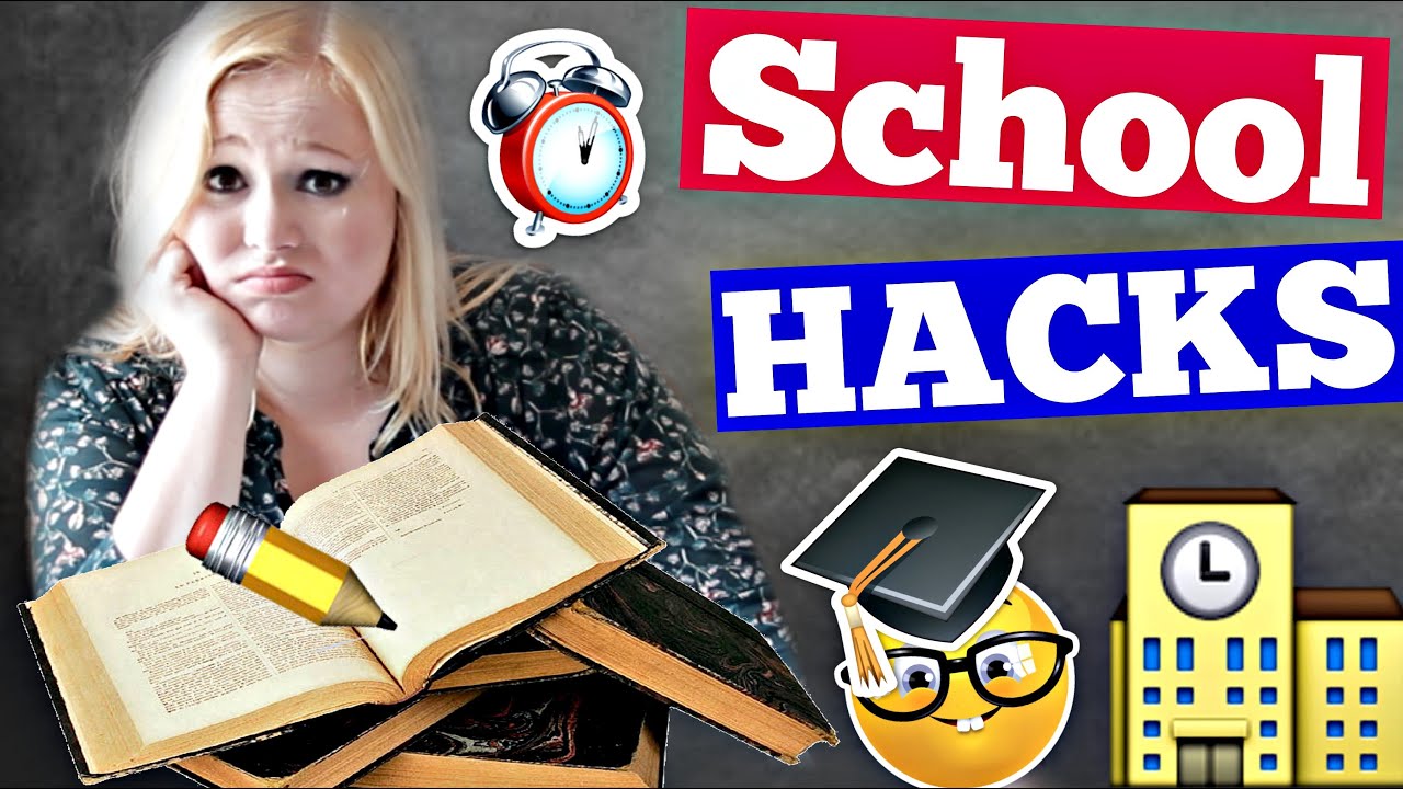 20 SCHOOL LIFE HACKS, DIE DU KENNEN MUSST | DIY SNACK IDEE, LERNTIPPS FÜR BESSERE NOTEN & MEHR