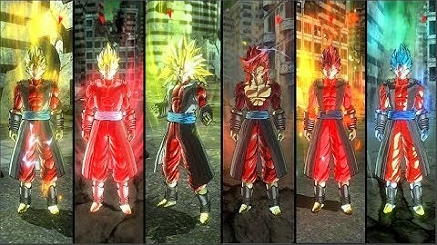 Xeno Vegito Super Saiyan & Kaioken Transformations - Dragon Ball Xenoverse 2 Mods