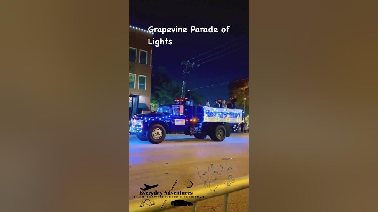 Grapevine Parade of Lights Holiday parade Grapevine Texas Parade of Lights Christmas