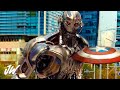 Waka Waka ( Black Nightcore Remix ) | Captain America vs Ultron [Fight Scene] [4K]