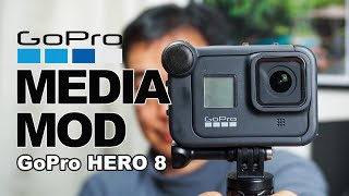 GoPro HERO8 MEDIA MOD メディアモジュラー まずは音声テスト！印象が変わらずRigが組めるのはイイ!  RODEのWIRELESS GO でもテストしました。