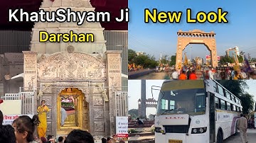 KhatuShyam to Jaipur in RSRTC Bus| खाटू श्याम मंदिर New Look | Khatu Shyam Darshan