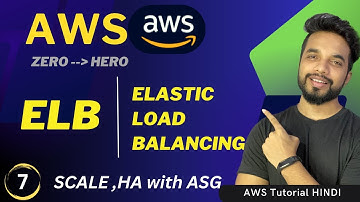 AWS ELB & Auto Scaling Groups Explained: Practical Examples for Beginners! [HINDI]