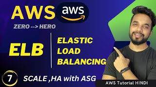 AWS ELB &amp; Auto Scaling Groups Explained: Practical Examples for Beginners! [HINDI]