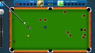 How to placing stager in next ball target #snooker