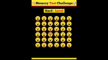 Memory Test || Riddles And Puzzle For Iq Test || Part 8 #quiztime #shorts