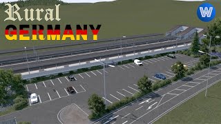 Building a Detailed Train Station | Cities Skylines: Rural Germany (Episode 14)