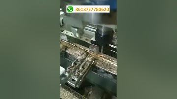 Neutral Link Earth Terminal - Brass Busbar Automatic Cutting, Drilling and Tapping Machine Factory