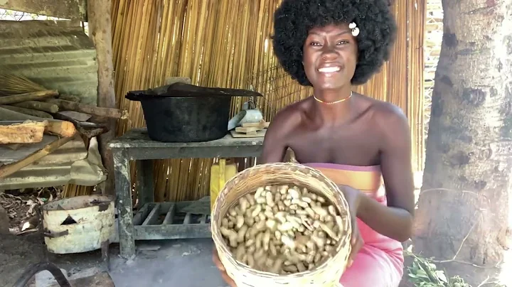 How to harvest and cook ground nuts in Uganda/Africa