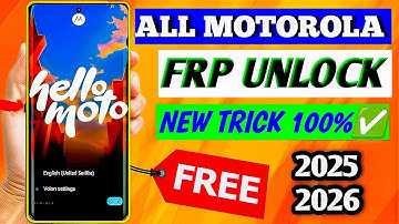Motorola Phone FRP Reset Tutorial | MOTO Frp Bypass - Android 15 | MOTO FRP Bypass 2026