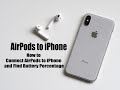 How to Connect AirPods to iPhone and Find Battery Percentage on iOS 14