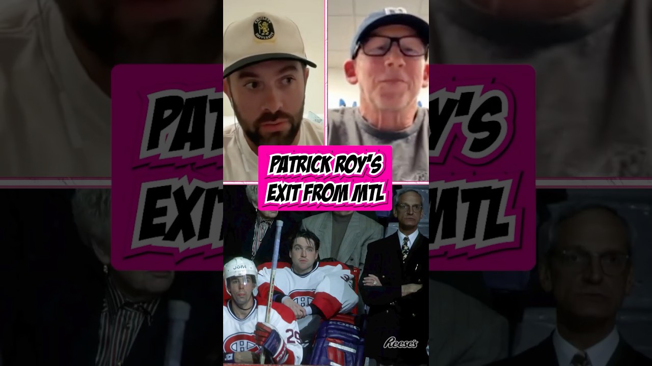 Mike Keane had front row seats to Patrick Roy’s last days in Montreal 🍿  @R@Reeses