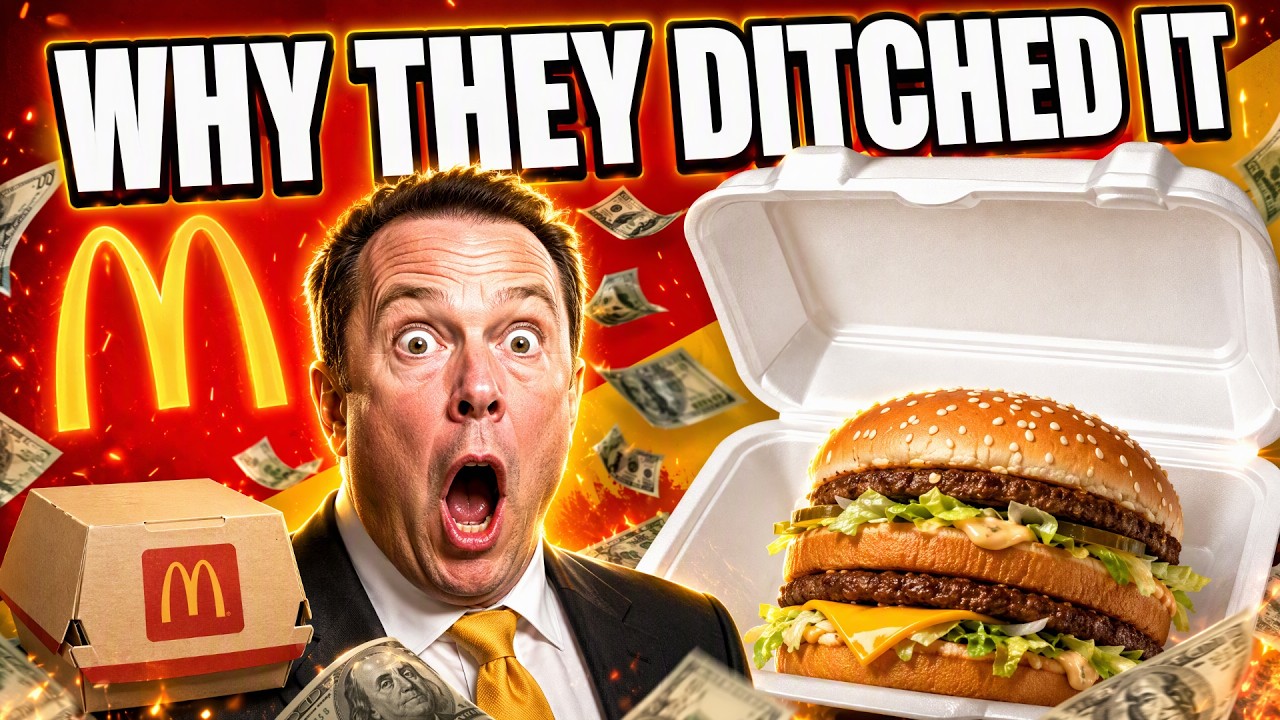 WHY MCDONALD’S GOT RID OF ITS FAMOUS FOAM BOX - YouTube