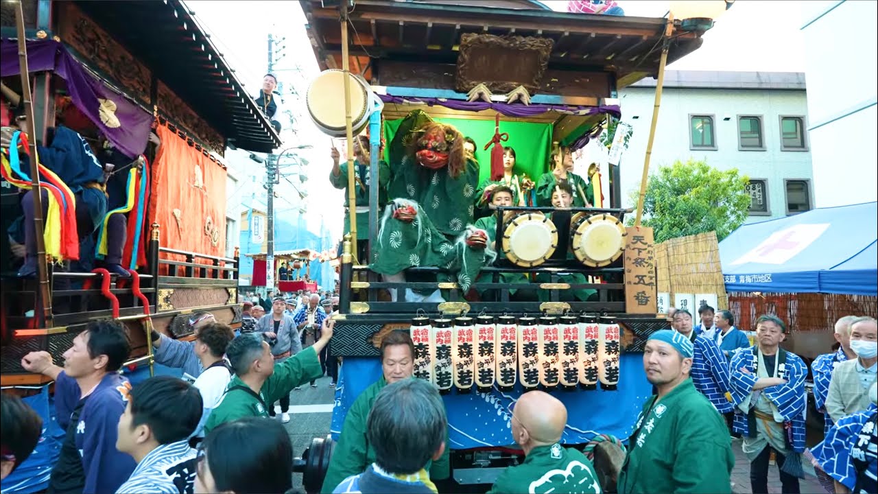 東京・青梅大祭 和七年屋台と山車パレードの熱気を完全収録！（二)2025.05.03