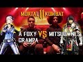 Mortal kombat 11  the reveal a foxy grampa vs mitsuownes