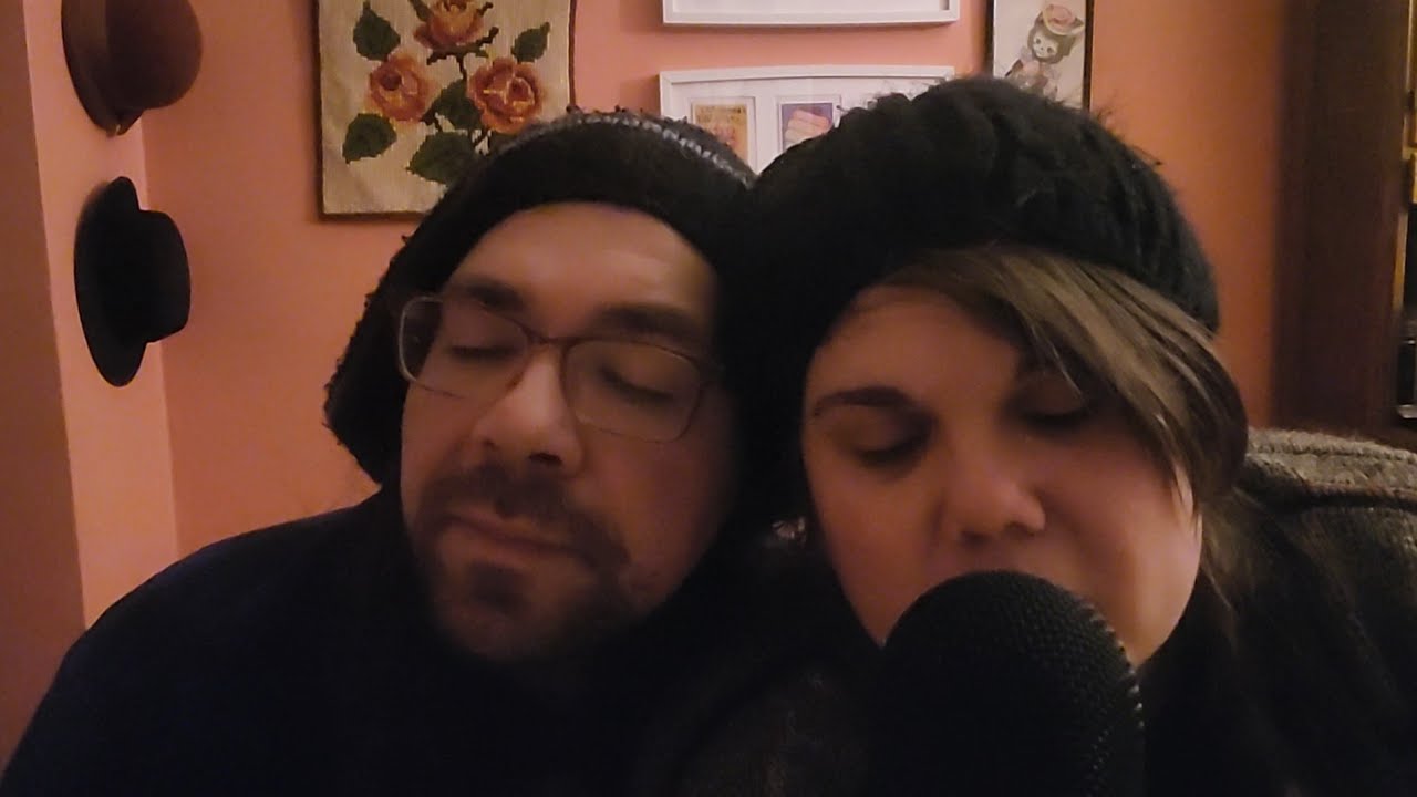 husband tries ASMR! - YouTube