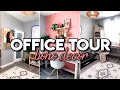OFFICE TOUR | HOME OFFICE TOUR | BOHO DECOR | HOME UPDATES