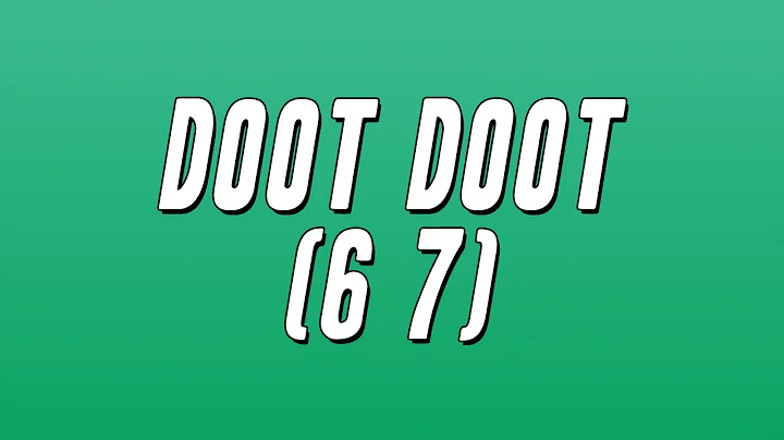 Skrilla - Doot Doot (6 7) [Lyrics]