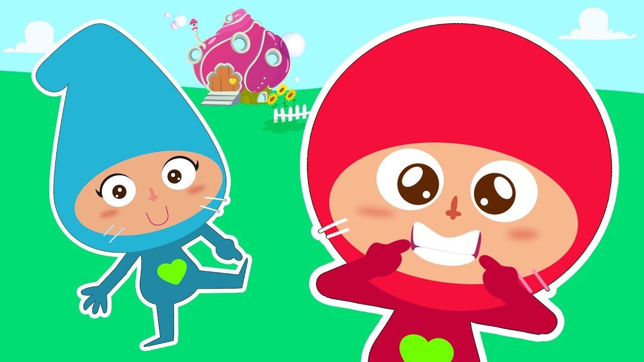 BODY PARTS SONG | Nursery Rhymes in ENGLISH | Green Family Kids Songs | Green Family