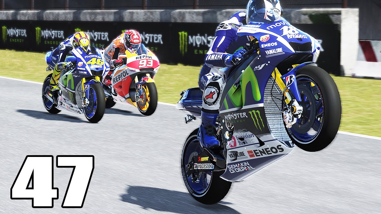 Let's Play MotoGP 15 #47 - Ich bekomm ihn nicht hoch! - YouTube