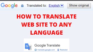 Translate web site to Any Language | Translate web site to English screenshot 3