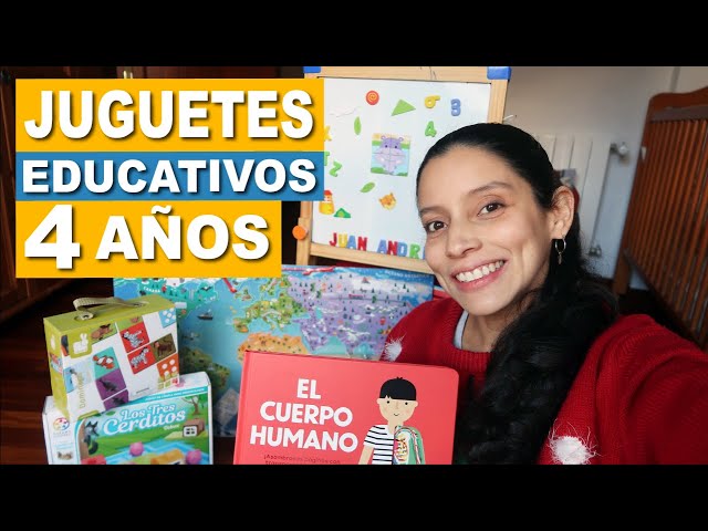 Juguetes Educativos para niños de 4 años 