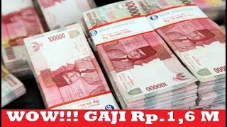 WOW...!!! 10 Profesi dengan GAJI TERBESAR di Indonesia - Ada yang Gajinya 1,6 M