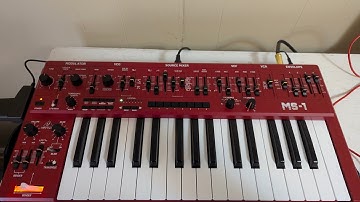 Behringer ms-1 Tutorial how to sync