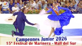 Campeones Junior 2026 Isabella Yzaga Y Fabrizzio Di Tolla 15º Festival Marinera Mall Del Sur
