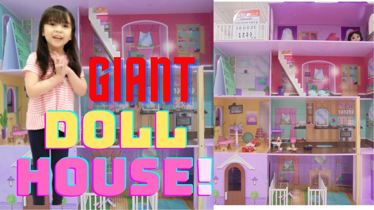 grand holiday villa dollhouse