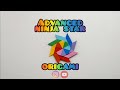 How To Make Ninja Star or Paper Shuriken Origami (Transforming Ninja Star Tutorial) | Origami