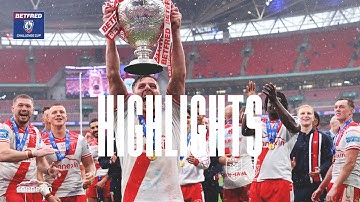 Delirium 🤩 Warrington Wolves 6-8 Hull KR - Challenge Cup Final Highlights