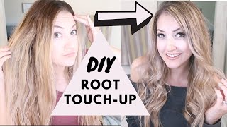 DIY Blonde Root Touch Up At Home | Root Touch Up For Blonde Hair Tutorial ( Easy Technique)