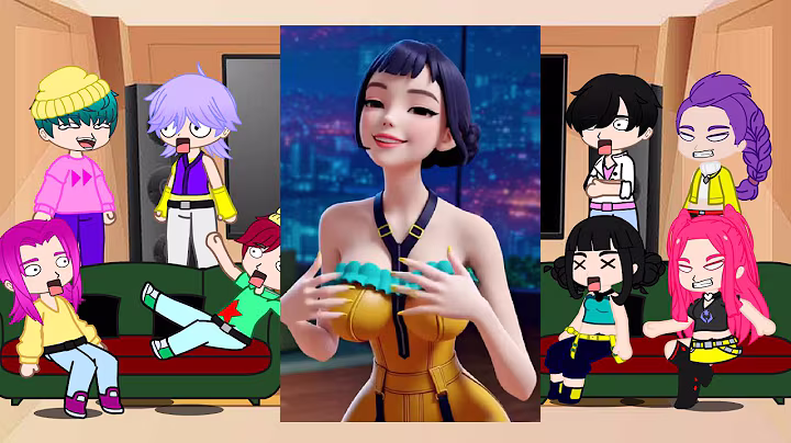 K-Pop Demon Hunters React To Themeselves / Memes / TikToks / Saja Boys / Huntrix / Gacha React