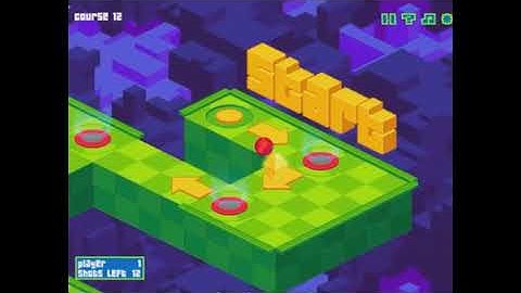 Mallet Mania (Nitrome.com) - Full Gameplay Courses 1-18