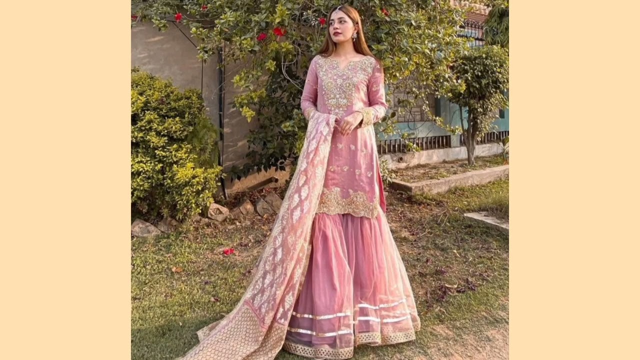 Latest Heavy Gharara Suit Designs