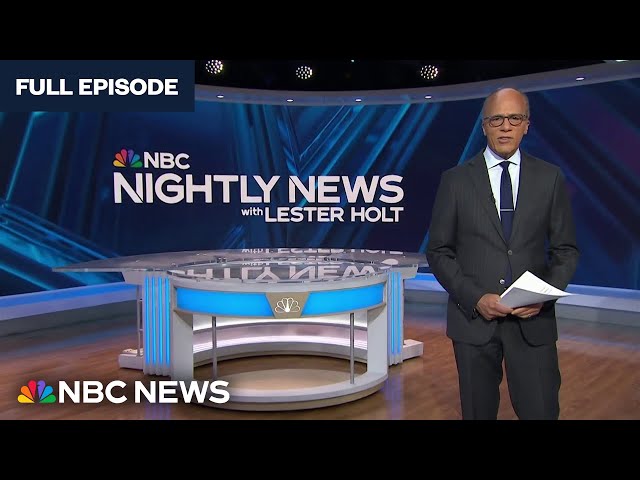 Nightly News Full Broadcast - May 6 class=