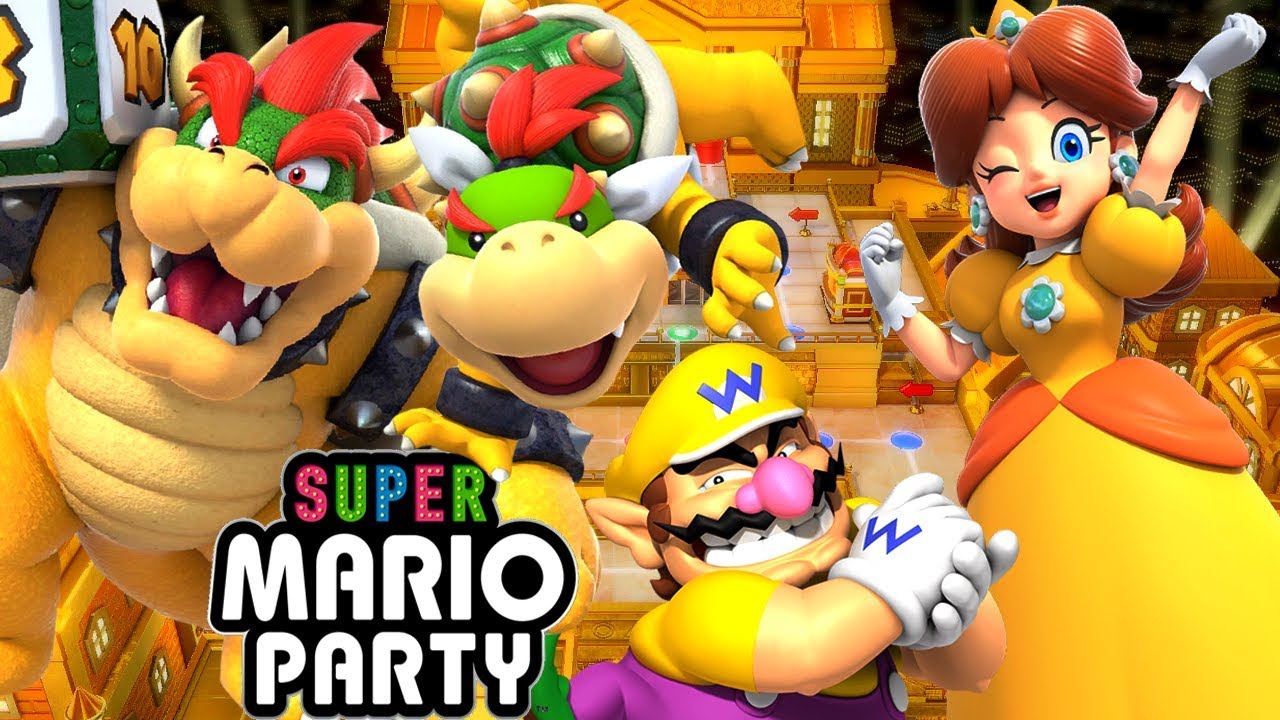Abm Super Mario Party Kamek S Tantalizing Tower Gameplay