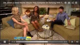 Joe Jonas \& Anne Heche: Would They Compete On Dancing With The Stars?