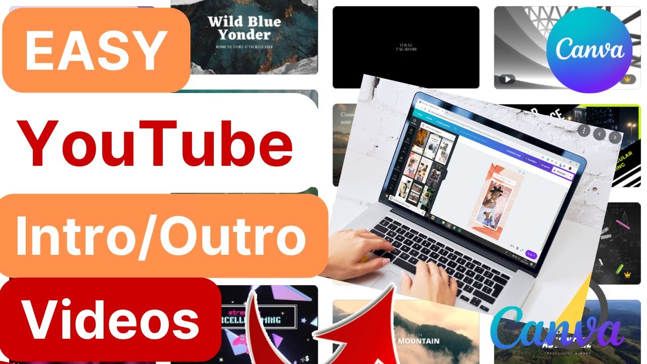 Make a Professional YOUTUBE INTRO/OUTRO for FREE in Canva (2-Minute ...