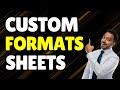 How to Create Custom Number Formats in Google Sheets | Currency, Dates, and More