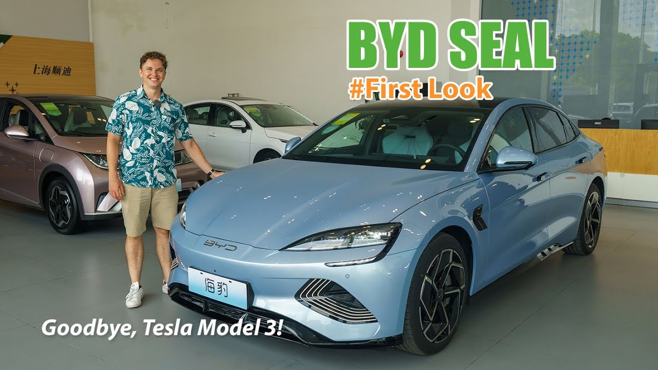 The BYD Seal (Atto 4) Is Coming Straight For The Tesla Model 3