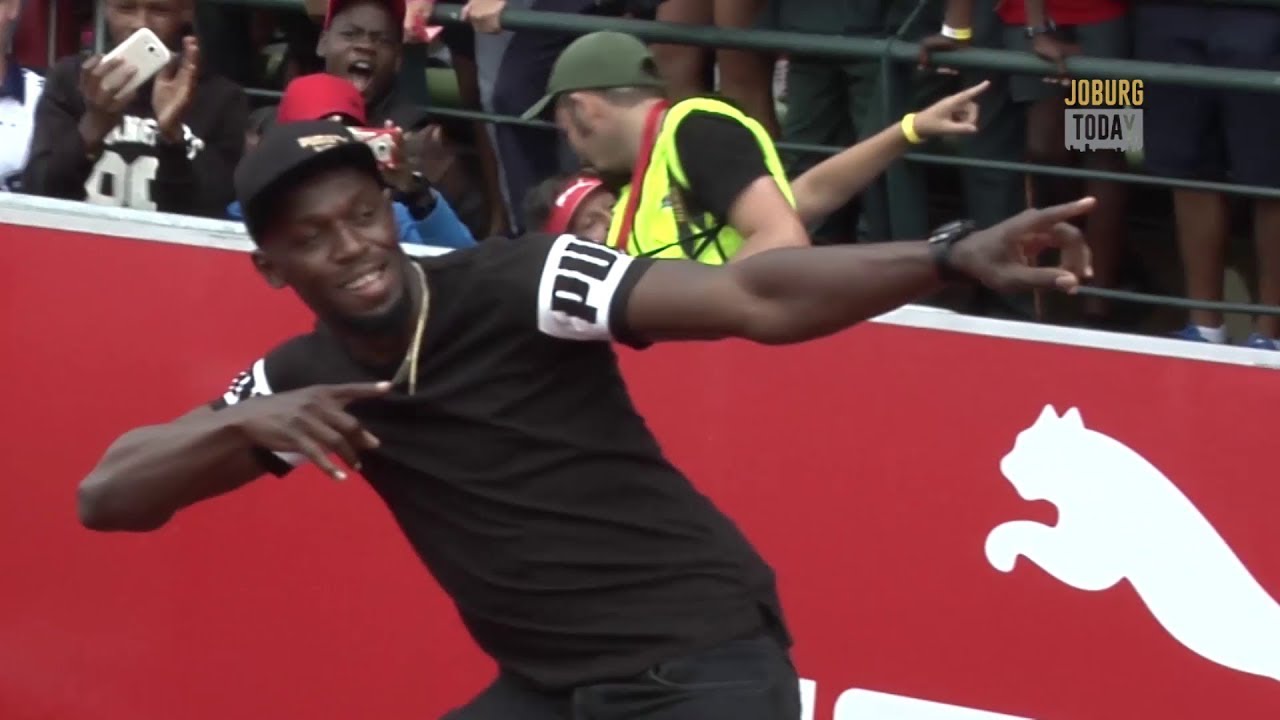 CITY NEWS Usain Bolt in Johannesburg YouTube
