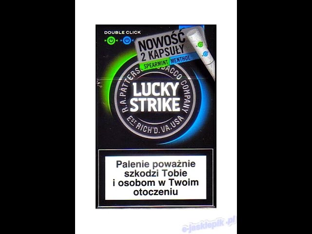 Test #1 - LUCKY STRIKE DOUBLE CLICK (MENTOLOWE) 