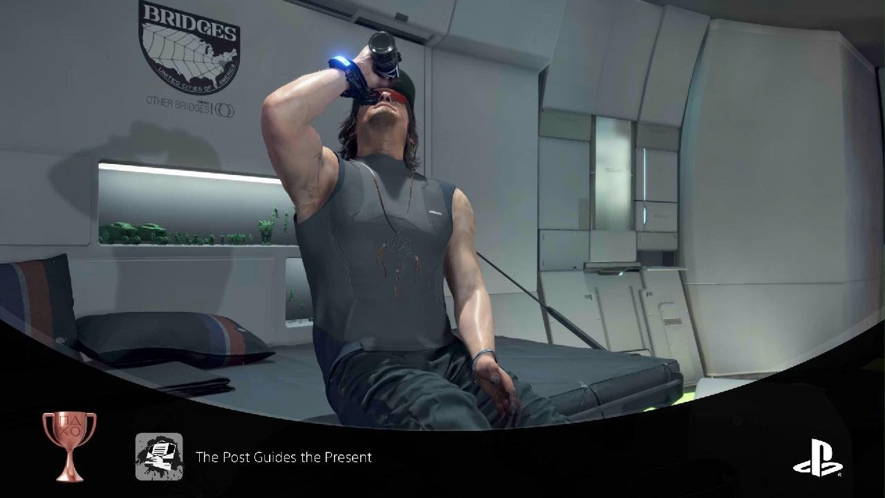 DEATH STRANDING DIRECTOR'S CUT: The Post Guides the Present Trophy - YouTube