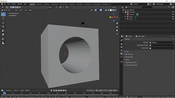 DPTV Blender 2.8 Tutorial 12 (Boolean Modifier)