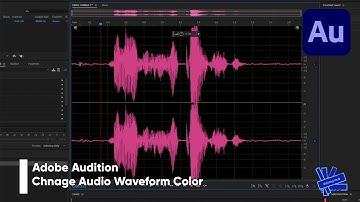 How to Change AUDIO WAVEFORM COLOR in Adobe Audition | Audition | Editing Hub