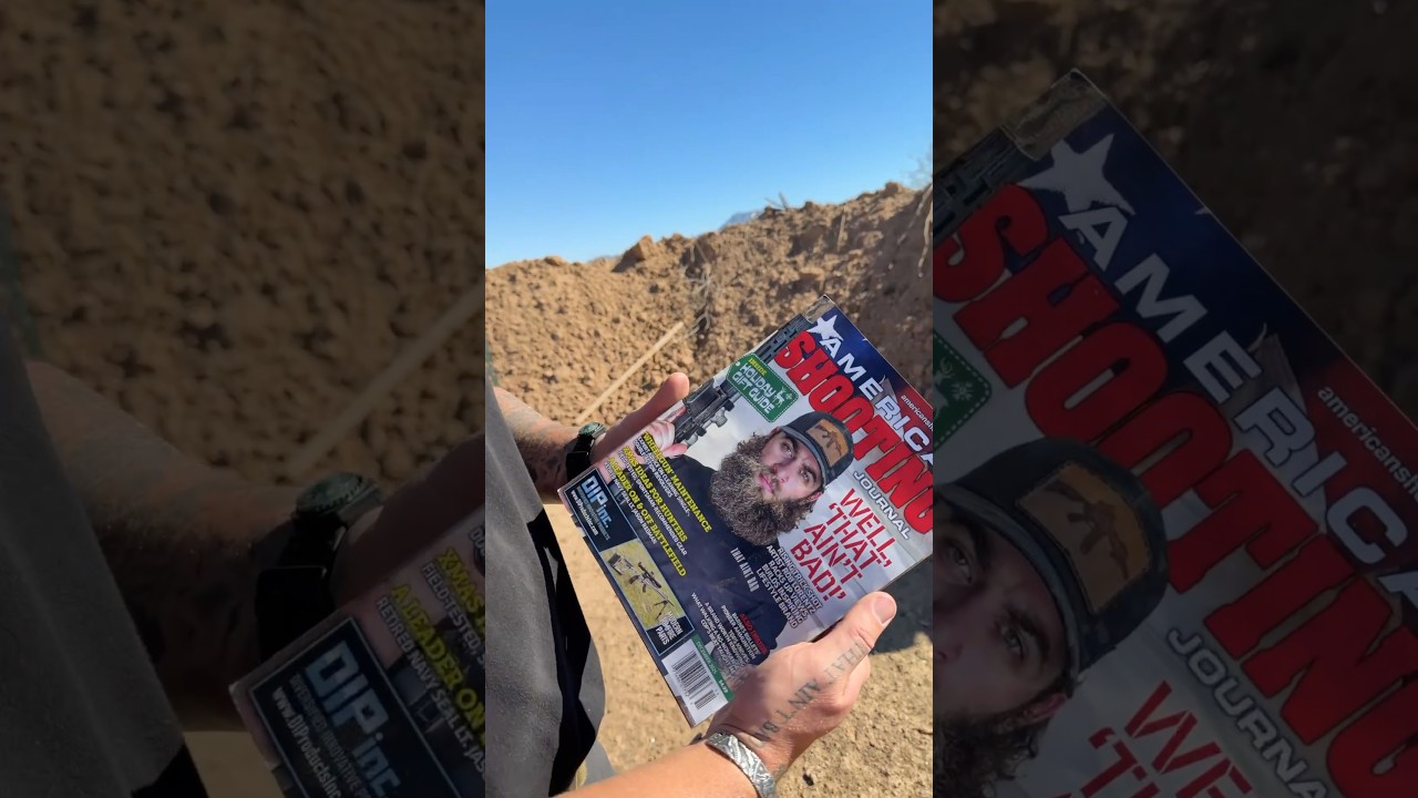 American shooting journal #thataintbad #yourwelcome